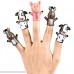 Farm Animal Vinyl Finger Puppets 1 dz by Rinco B00S5VDQY8